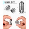 TISUR Titanium Quick Release Keychain, Retractable Key Chain Detachable Keychain