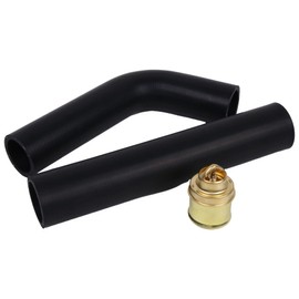 Chamixx Upper and Lower Radiator Hose Thermostat Repair Kit 2N8260 312588 181634M1 B2NN8575A Compatible with Ford 2N 8N 9N Tractors