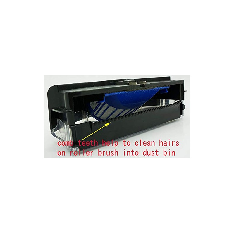 caSino187 Dust Bin Door for Roomba 500/600/700 Series with Teeth