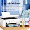 ChemU Sublimation Ink Replacement for Epson 502 Ink Bottles for