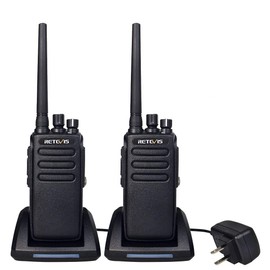 Retevis RT81 Digital Walkie Talkies Waterproof,Commercial Heavy Duty 2 Way Radio,Group Call,2200mAh Rugged Long Range DMR Radios Handheld(2 Pack)