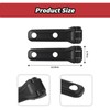 JeCar Matte Black Tailgate Hinge Cover Trim Overlay for 2018+
