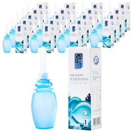Watercolor disposable female douche, 110ml, 20 pcs / 수채화 일회용 여성 질세정기, 110ml, 20개