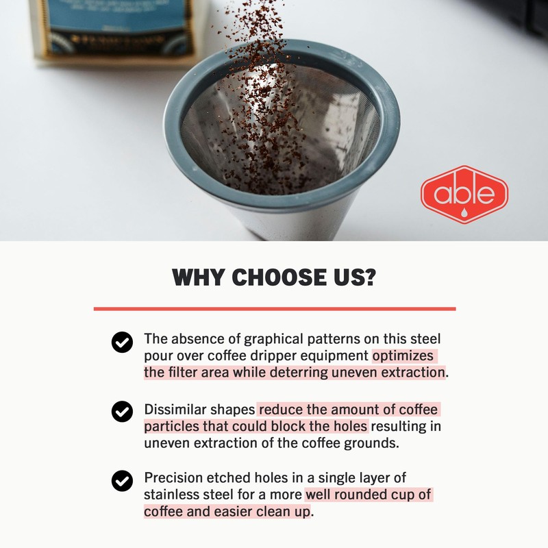 Able KONE for Chemex: The Original Reusable Number Four Coffee