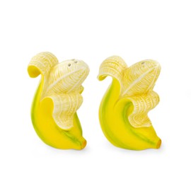 Banana Romance Salt & Pepper Set of 2 Banana Salt and Pepper Shakers