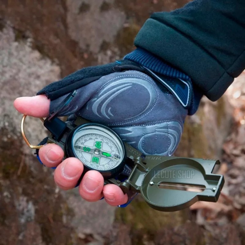 Compass Brujula Tactica Camping Militar Compass Precida Senderismo.