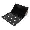 Smoker Box Black V Shape Stainless Steel Anti Stick Large