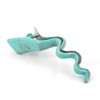 Mini Wave Hair Clip in Turquoise Marbled Size Small Approx.