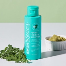 GMGNR COS 쑥떡쑥떡 진정 효소팩 파우더 세안제 50g Mugwort Soothing Enzyme Pack Powder Cleanser 50g