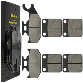 Celox Front Rear Brake Pads for Yamaha Kodiak 400 YFM400 2000 2001 2002