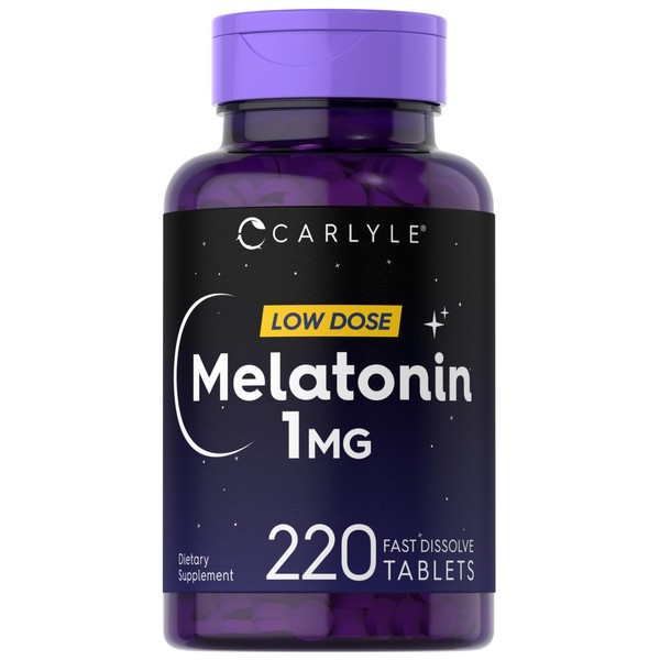 Carlyle Carlyle Melatonin 1 mg | 220 Fast Dissolve Tablets