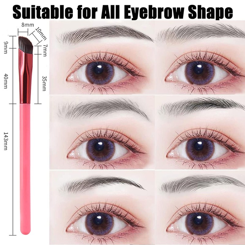 Lápiz de Cejas, Gel para Cejas 4D Hair Stroke Brow