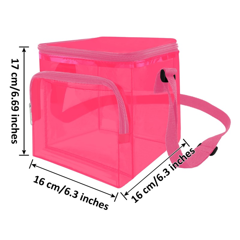 Carry Case for Tonie Characters and Toniebox, Clear Bag for