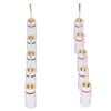 10pcs Banana Plug Needle Type Professional 24K Gold Plated Speaker
