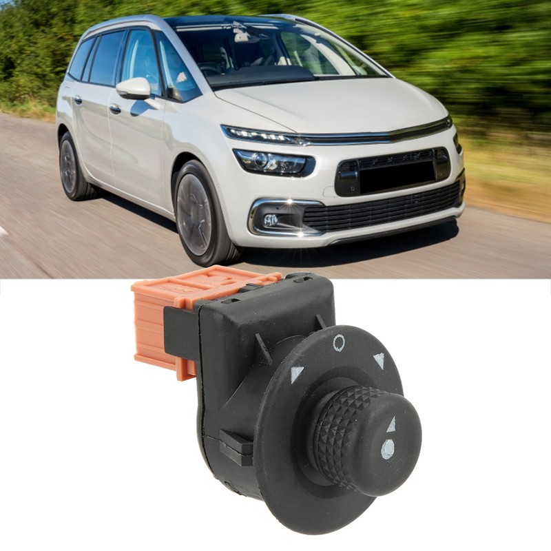 Car Rear View Mirror Electric Folding Side Switch Control Knob