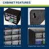 Akro-Mils 16-Drawer Plastic Drawer Storage Cabinet for Garage Organization, Beads,