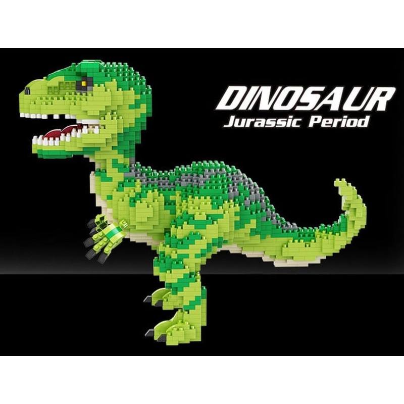 Balody Built-Up Figure with Nano Blocks Dinosaur Velociraptor