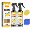 UYUAN Beeswax Spray Cleaner with Sponge & Towel for Wood