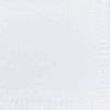 Duni Cocktail Napkin 24 x 24 cm 3-Ply Plain 168413 White