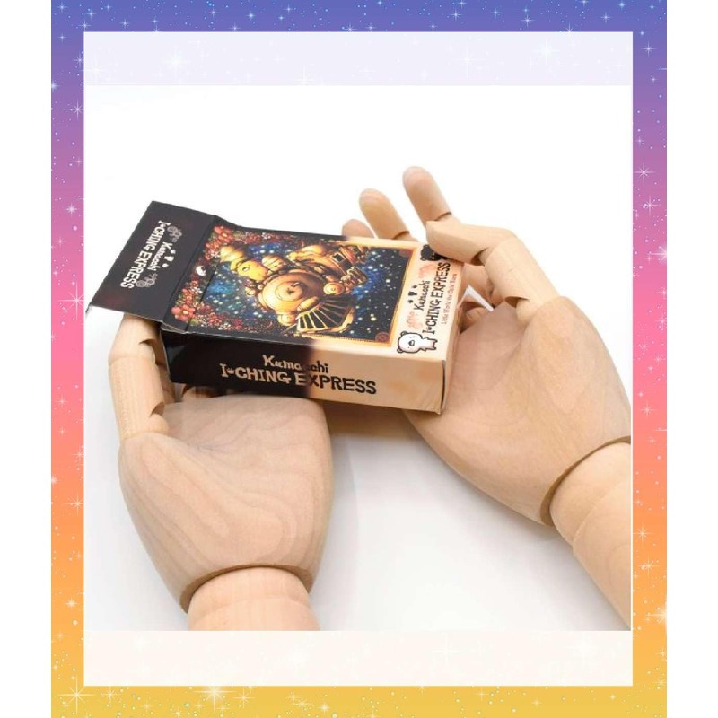 Kumachi Echin Express Japanese Instruction Manual Included Oracle Card, Tarot