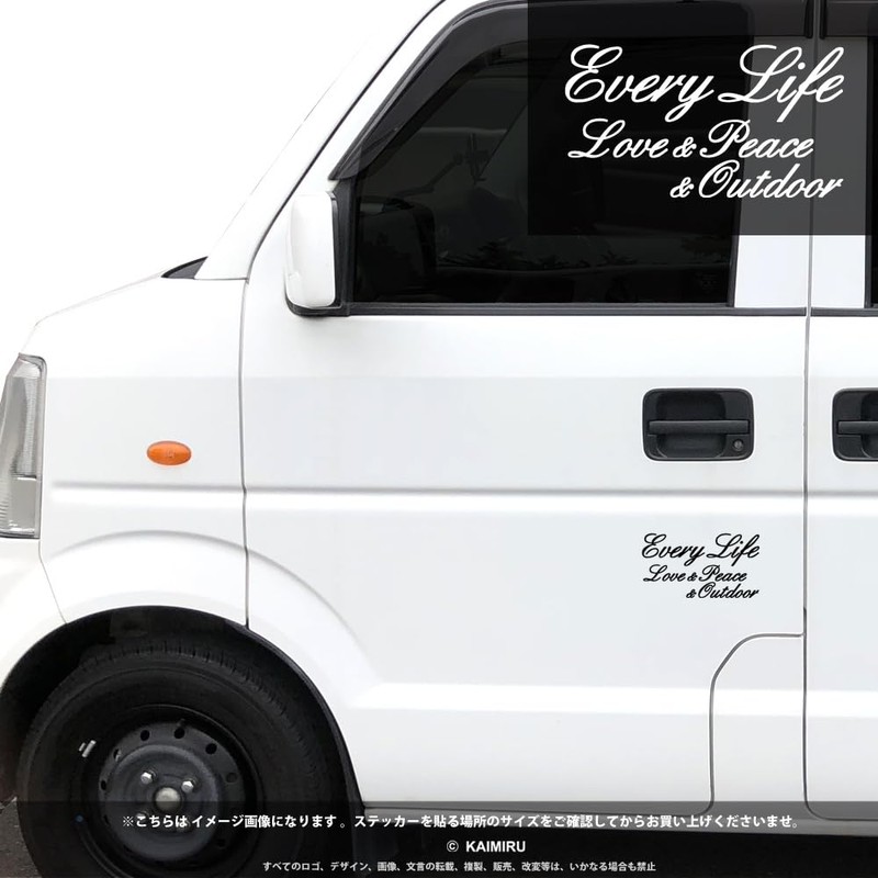 [KAIMIRU STORE] Suzuki Every Every Light Van Cursive Mini Car