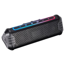 KEMIMOTO Motorcycle Speakers Bluetooth-Compatible Waterproof Radio ATV Sound Bar,AUX in,USB Sound System,RGB Lighting,7/8-1.25 in. Handlebar Speaker Aluminum Alloy