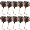 Retractable Feather Duster Ostrich Feathers Anti-Static Reusable Eco-Friendly Handheld Cleaning