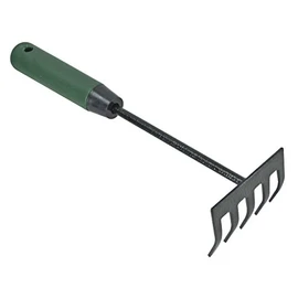 Faithfull Tools FAIESSHRAKE Essentials Hand Drag Rake, Blue, 8.5 x 29 x 6.5 cm