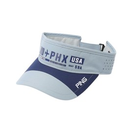 Pin Apparel 621-5187105 Men's Sun Visor (Adjustable Size) / Golf Hat, 020_grey