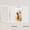 Vasemouh Elegant Single Glass Picture Frame for 13 x 18/15