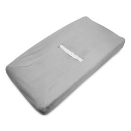 TL Care Heavenly Soft Chenille - Funda para cambiador, color gris