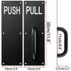 Sumnacon 2 Sets 12 Inch Stainess Steel Door Handles -