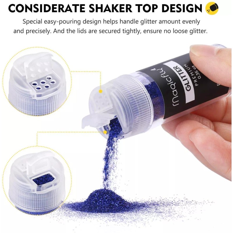 Magicfly Brillos Set 50 De 10g Cuerpo Maquillaje Glitter Magicfly