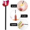 BTYMS 200Pcs Lip Brush Lip Gloss Applicators Lipstick Wands Tool