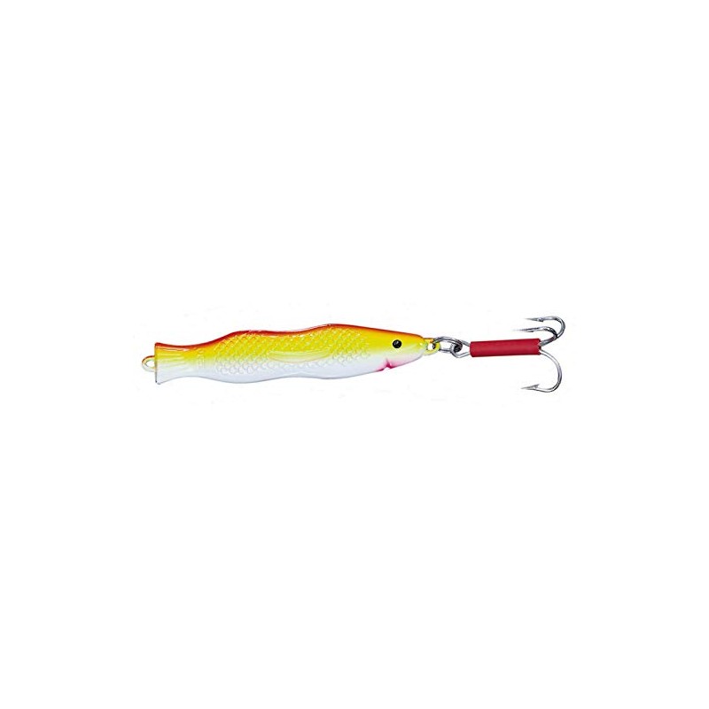 Solvkroken Solvpilk Pirk Yellow/Red - for Pilk Fishing for Cod,