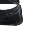 Geesatis 6 inch Duct Connector Flange,Metal Straight Pipe Flange Square
