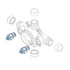 Olympia V-2300B Valve Single Handle Tub/Shower Pressure Balancing Valve -