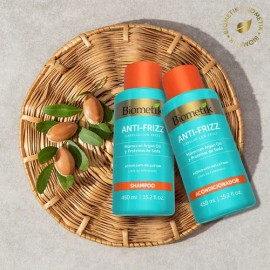 Biometik Acondicionador Anti Frizz Moroccan Argan Oil 450ml                                                                                           
