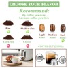 CAPMESSO Coffee Capsule, Reusable Vertuoline Pod Refillable Vertuo Capsules Stainless
