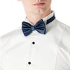 DonDon Men's Handmade Silk Look Bow Tie 12 x 6