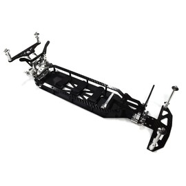 Integy Upgrades for Team Associated, Carbon Fiber Complete Chassis Conversion Kit for DR10 Drag RTR
