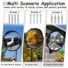 Hydencamm Convex Safety Mirror 𝟮𝟰" 𝗔𝗿𝗰𝘆𝗹𝗶𝗰 𝗗𝗿𝗶𝘃𝗲𝘄𝗮𝘆 𝗠𝗶𝗿𝗿𝗼𝗿, Outdoor Security
