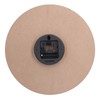Wall Clock Antique Non Ticking Round Wall Clock Wooden Arabic