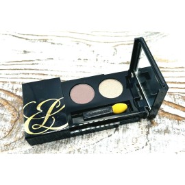 ESTEE LAUDER~Pure Color Eyeshadow POLISHED PLATINUM MISCHIVEOUS MULBERRY travel