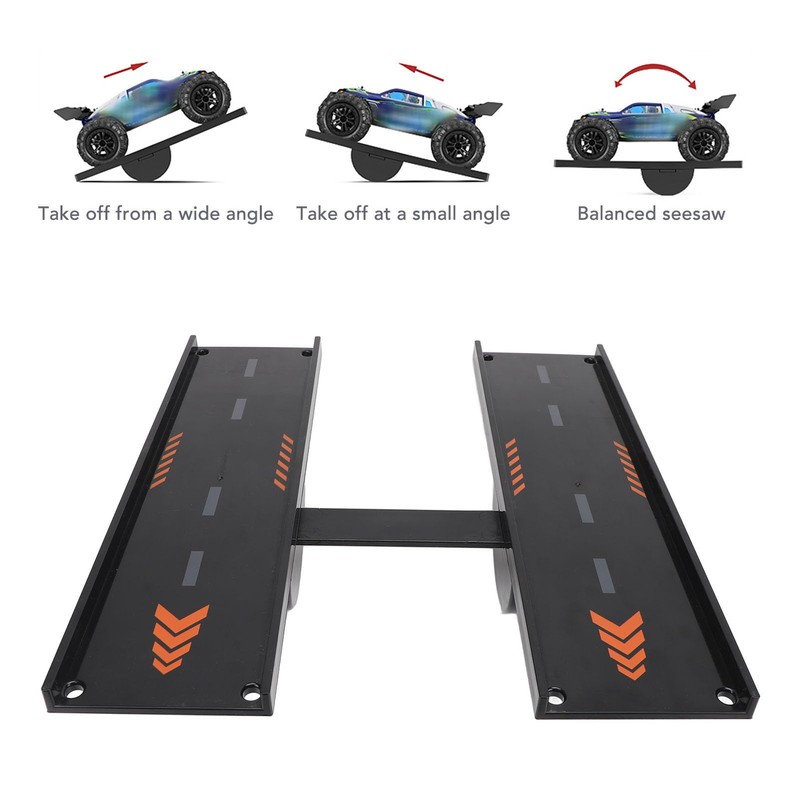 Cerlingwee Portable RC Jump Ramp Premium Plastic RC Car Jump