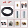 3/8 Fuel Line Repair Kit 3/8 in (10mm), Nylon Fuel