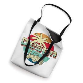 Destin Florida Retro Dune Buggy Fun Beach Vacation Gift Tote Bag