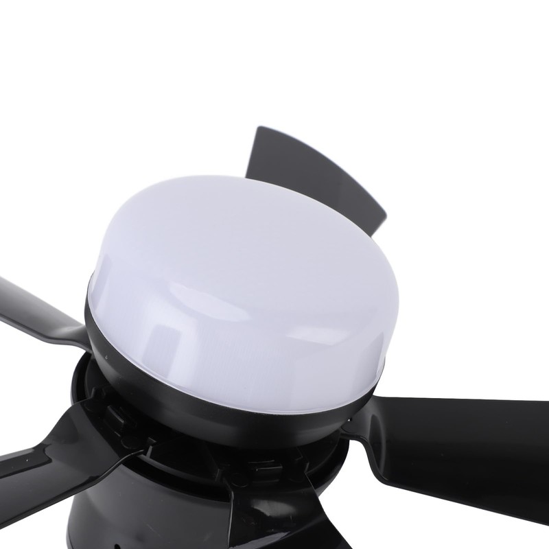 Sxhlseller Ceiling Fan Light with Remote Control, 3 Speeds, Dimmable