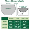 FloraFairy Fiberstone Sphere Planter, 19.3" Dia x 13" H Large