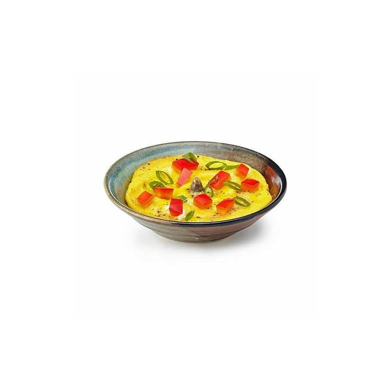 Holman Pottery Microwave Omelet Dish, Desert